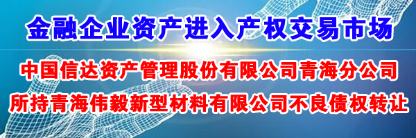 中国信达资产管理股份有限公司不良债权资产